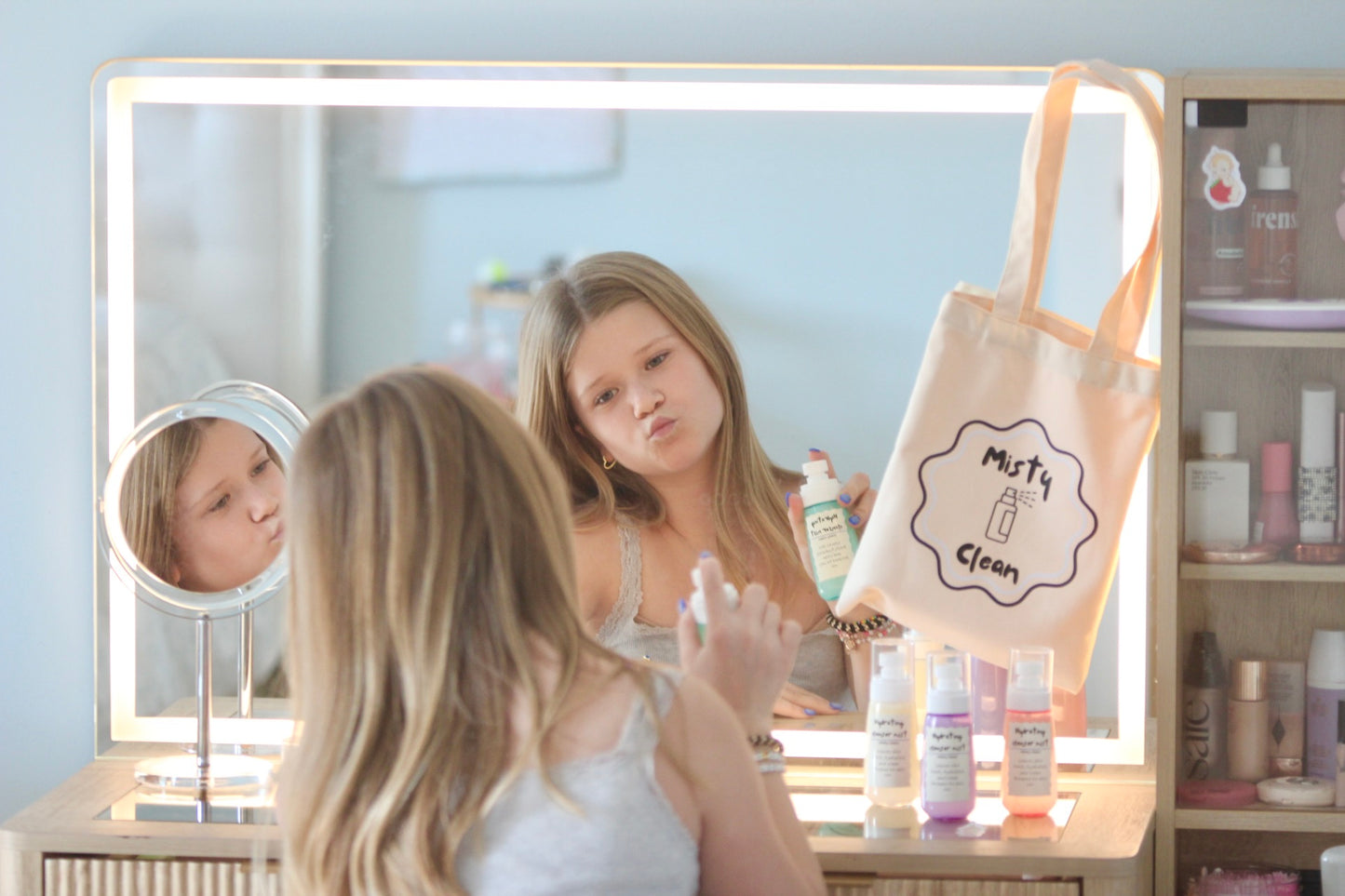 Hydrating cleanser mist